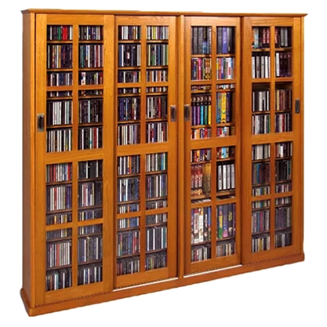 Craftsman Mission 1400 CD Oak Media Cabinet